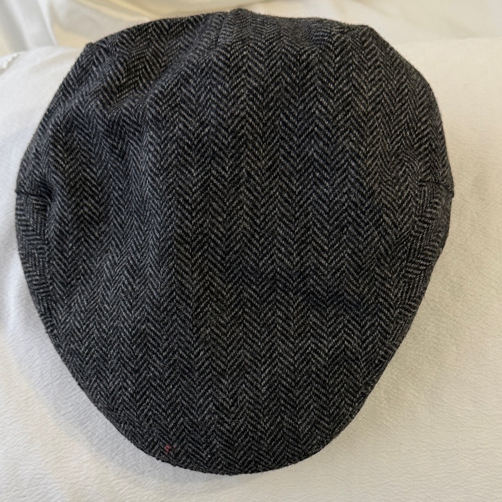 Jos. A. Bank Black and Gray Wool Blend Cap